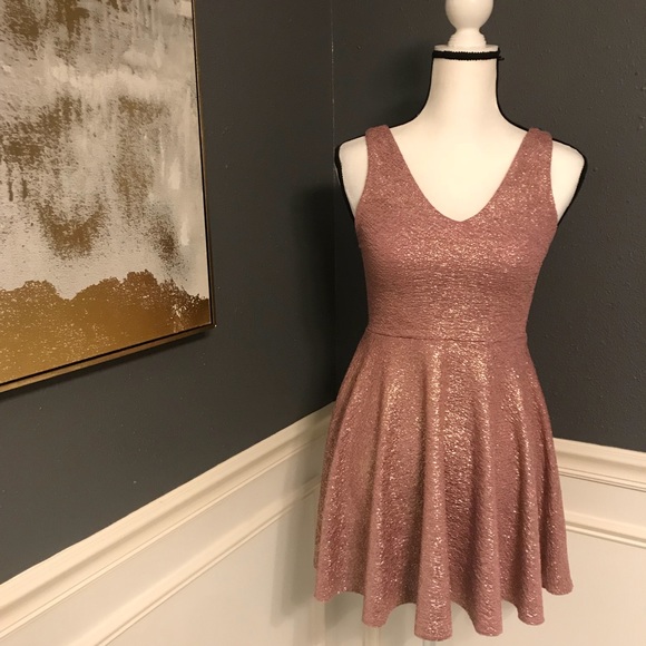 Silence + Noise Sinderella Sparkle Mini Dress - Picture 4 of 7